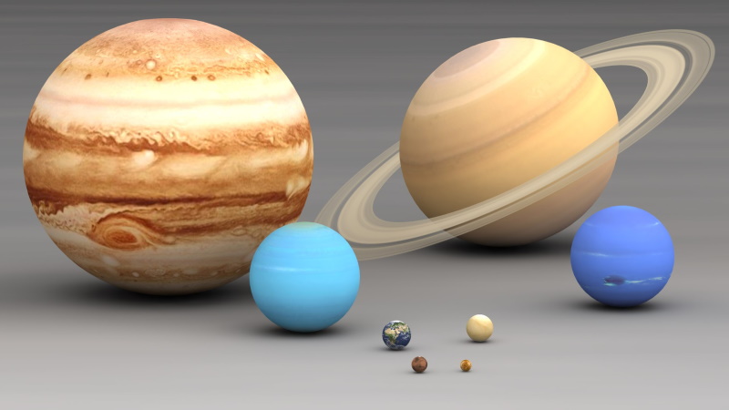 Сравнение Земли с другими планетами Солнечной системы