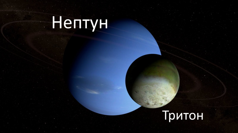 Тритон - спутник Нептуна
